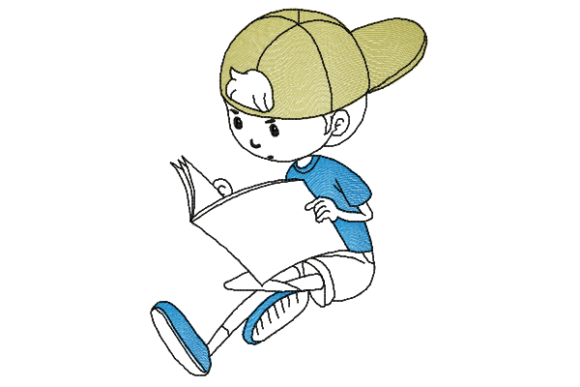 Boy Reading: A Craft Fair Designer’s Review
