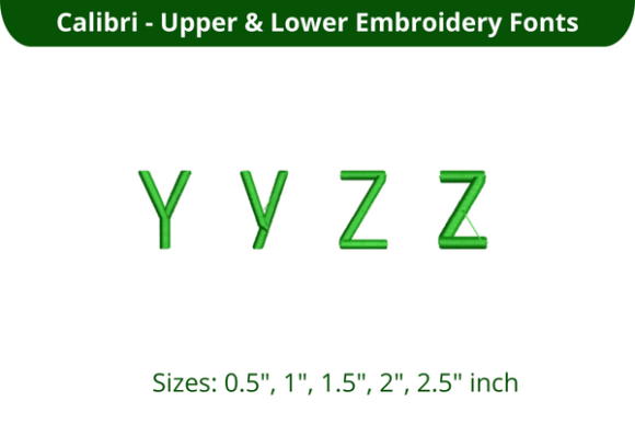 Calibri Font YZ: A Designer’s Review for Clean Embroidery