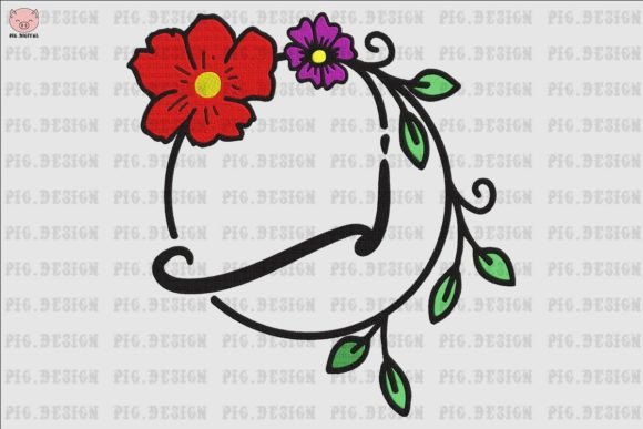 Flower Font J: A Seasonal Embroidery Review