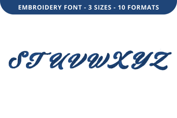Fonso Font S to Z: A Holiday Embroidery Review