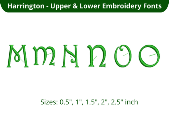 Harrington Font MNO: A Holiday Embroidery Review