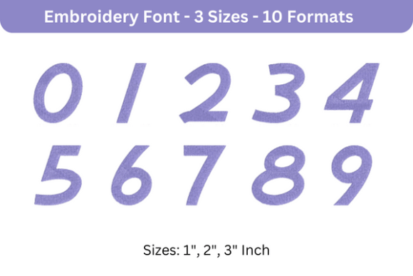 Review: Airstream Font 0 to 9 for Business Merch