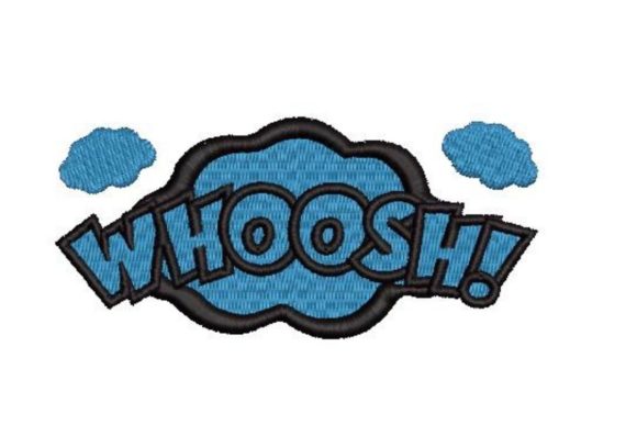Review: Comic Book Speech Bubble Woosh for Sweatshirts
