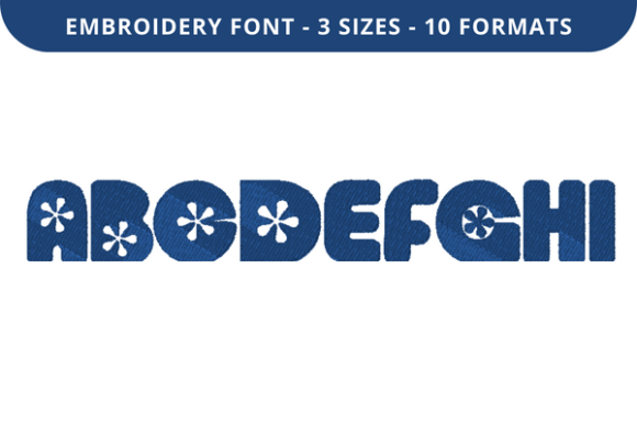 Review: Daisy Font a to I for Embroidery