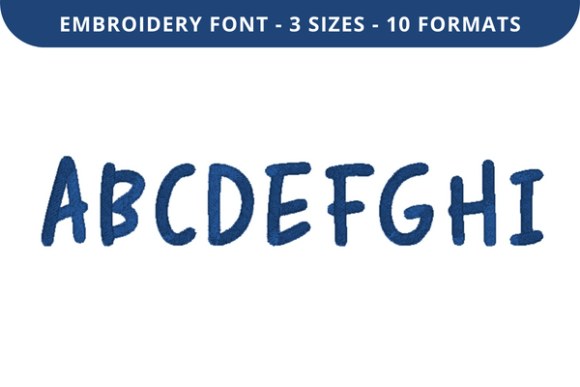 Review: Easykisses Font a to J for Craft Fairs