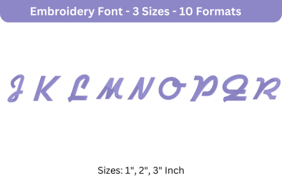 Reviewing Airstream Font Upper Case J to R
