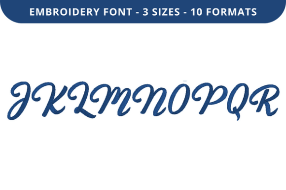Reviewing Fenden Font J to R for Embroidery